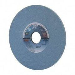 Norton - 7" Diam x 1-1/4" Hole x 1/4" Thick, L Hardness, 80 Grit Surface Grinding Wheel - Ceramic, Type 1, Medium Grade, 3,600 Max RPM, Vitrified Bond, No Recess - Apex Tool & Supply