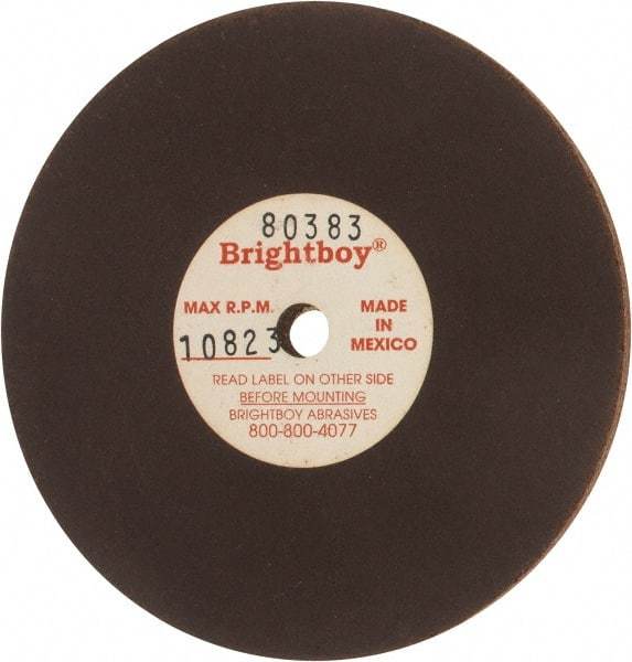 Cratex - 3" Diam x 1/4" Hole x 1/8" Thick, 46 Grit Surface Grinding Wheel - Coarse Grade - Apex Tool & Supply