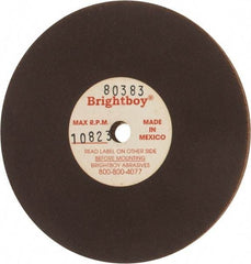 Cratex - 3" Diam x 1/4" Hole x 1/8" Thick, 46 Grit Surface Grinding Wheel - Coarse Grade - Apex Tool & Supply