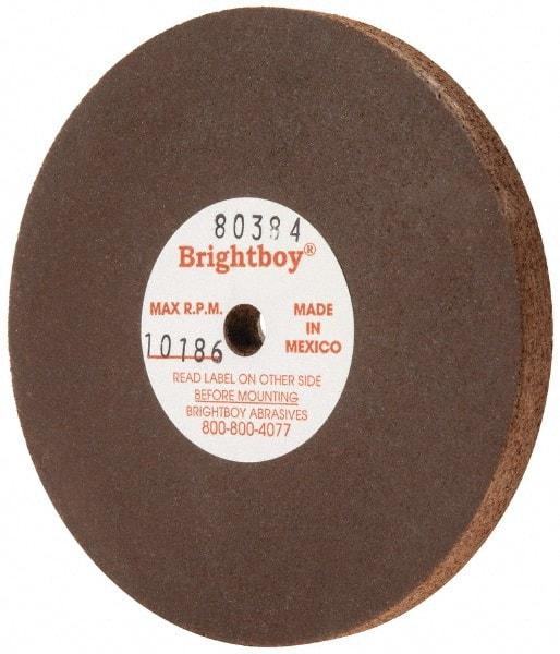 Cratex - 3" Diam x 1/4" Hole x 1/4" Thick, 46 Grit Surface Grinding Wheel - Coarse Grade - Apex Tool & Supply