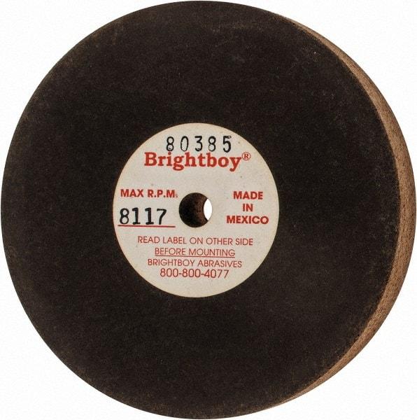 Cratex - 3" Diam x 1/4" Hole x 1/2" Thick, 46 Grit Surface Grinding Wheel - Coarse Grade - Apex Tool & Supply