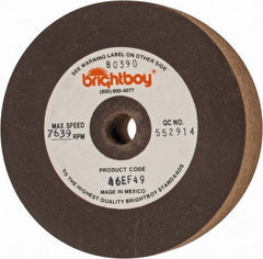 Cratex - 4" Diam x 1/2" Hole x 1" Thick, 46 Grit Surface Grinding Wheel - Coarse Grade - Apex Tool & Supply
