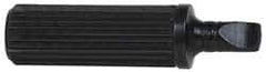 Made in USA - #1 Slotted Screwdriver Bit - #1 Point - Apex Tool & Supply