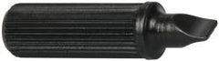 Made in USA - #3 Slotted Screwdriver Bit - #3 Point - Apex Tool & Supply