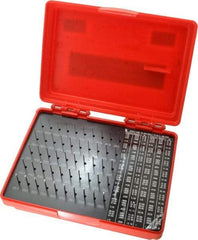 Value Collection - 50 Piece, 0.011-0.06 Inch Diameter Plug and Pin Gage Set - Plus 0.0002 Inch Tolerance, Class ZZ - Apex Tool & Supply