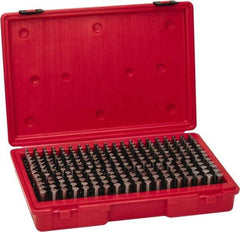 Value Collection - 250 Piece, 0.251-0.5 Inch Diameter Plug and Pin Gage Set - Plus 0.0002 Inch Tolerance, Class ZZ - Apex Tool & Supply