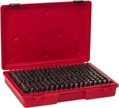 Value Collection - 250 Piece, 0.2515-0.5005 Inch Diameter Plug and Pin Gage Set - Plus 0.0002 Inch Tolerance, Class ZZ - Apex Tool & Supply
