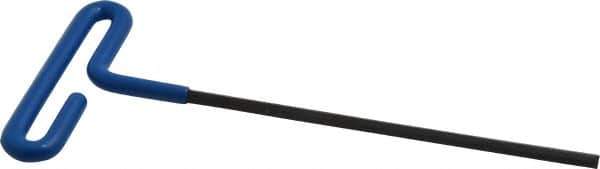 Eklind - 4mm Hex, T-Handle Cushion Grip, Hex Key - 6" OAL, Metric System of Measurement - Apex Tool & Supply