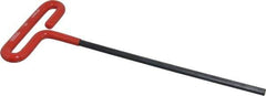 Eklind - 1/4" Hex, T-Handle Cushion Grip Hex Key - 9" OAL - Apex Tool & Supply