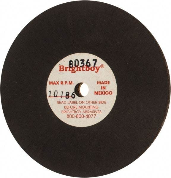 Cratex - 3" Diam x 1/4" Hole x 1/8" Thick, 46 Grit Surface Grinding Wheel - Coarse Grade - Apex Tool & Supply