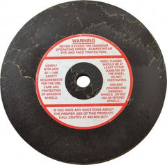 Cratex - 6" Diam x 1/2" Hole x 1/2" Thick, 46 Grit Surface Grinding Wheel - Coarse Grade - Apex Tool & Supply
