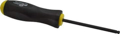 Bondhus - 7/32" Hex Ball End Driver - 4.3" Blade Length, Ergonomic Molded Cushion Grip Handle, 230mm OAL - Apex Tool & Supply