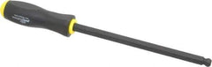 Bondhus - 1/2" Hex Ball End Driver - 8.6" Blade Length, Ergonomic Molded Cushion Grip Handle, 340mm OAL - Apex Tool & Supply