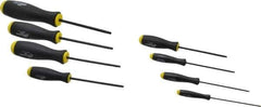 Bondhus - 8 Piece, 0.05 to 5/32" Ball End Hex Driver Set - Comes in Vinyl Pouch - Apex Tool & Supply