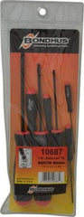 Bondhus - 7 Piece, 1.27 to 5mm Ball End Hex Driver Set - Comes in Vinyl Pouch - Apex Tool & Supply