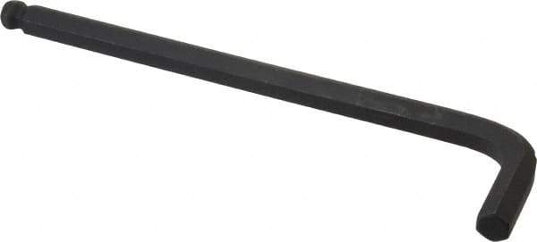 Bondhus - 3/8" Hex, Long Arm, Ball End Hex Key - 6-45/64" OAL, Protanium High Torque Steel, Inch System of Measurement - Apex Tool & Supply