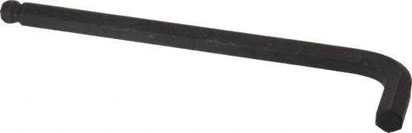 Bondhus - 1/2" Hex, Long Arm, Ball End Hex Key - 8-13/64" OAL, Protanium High Torque Steel, Inch System of Measurement - Apex Tool & Supply