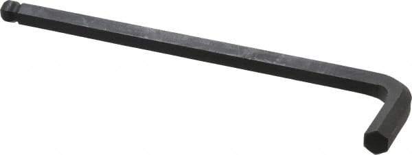 Bondhus - 14mm Hex, Long Arm, Ball End Hex Key - 10-13/32" OAL, Protanium High Torque Steel, Metric System of Measurement - Apex Tool & Supply
