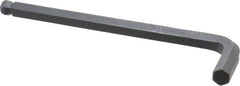Bondhus - 19mm Hex, Long Arm, Ball End Hex Key - 11-51/64" OAL, Protanium High Torque Steel, Metric System of Measurement - Apex Tool & Supply