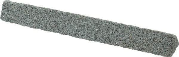 Value Collection - Three Square, Silicon Carbide, Toolroom Finishing Stick - 4" Long x 1/2" Wide, Coarse Grade - Apex Tool & Supply