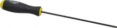 Bondhus - 5/32" Hex Ball End Driver - 7-1/2" Blade Length, Cushion Grip Handle, 299mm OAL - Apex Tool & Supply