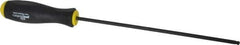 Bondhus - 3/16" Hex Ball End Driver - 8" Blade Length, Cushion Grip Handle, 312mm OAL - Apex Tool & Supply