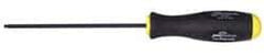 Bondhus - 3/8" Hex Ball End Driver - 10" Blade Length, Cushion Grip Handle, 376mm OAL - Apex Tool & Supply