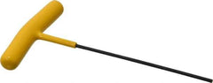 Bondhus - 3/32" Hex, T-Handle Cushion Grip, Hex Key - 4" OAL, Protanium High Torque Steel, Inch System of Measurement - Apex Tool & Supply