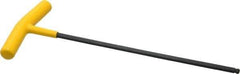 Bondhus - 7/32" Hex, T-Handle Cushion Grip, Ball End Hex Key - 9-39/64" OAL, Protanium High Torque Steel, Inch System of Measurement - Apex Tool & Supply