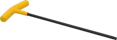 Bondhus - 1/4" Hex, T-Handle Cushion Grip, Ball End Hex Key - 10-7/64" OAL, Protanium High Torque Steel, Inch System of Measurement - Apex Tool & Supply