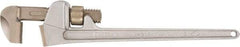 Ampco - 10" Aluminum Nonsparking Pipe Wrench - 2-1/2" Pipe Capacity - Apex Tool & Supply