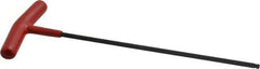 Bondhus - 4mm Hex, T-Handle Cushion Grip, Ball End Hex Key - 220mm OAL, Protanium High Torque Steel, Metric System of Measurement - Apex Tool & Supply