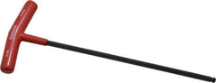 Bondhus - 6mm Hex, T-Handle Cushion Grip, Ball End Hex Key - 266mm OAL, Protanium High Torque Steel, Metric System of Measurement - Apex Tool & Supply