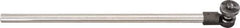 Starrett - 3/8 x 9-1/2 Inch, Drop Indicator Gage Holding Rod - For Use with 657 Series Holders - Apex Tool & Supply