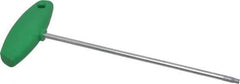 Wiha - T25 Standard Torx Key - T-Handle, 7-7/8" Length Under Head, 200mm OAL - Apex Tool & Supply