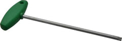 Wiha - T40 Standard Torx Key - Flag-Style, 7-7/8" Length Under Head, 200mm OAL - Apex Tool & Supply