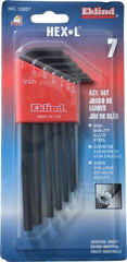 Eklind - 7 Piece L-Key Hex Key Set - Apex Tool & Supply