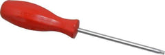 Wiha - T30 Torx Driver - 4-1/2" Blade Length, 8-1/2" OAL, Standard Handle - Apex Tool & Supply