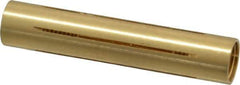 Made in USA - 3/8" Diam Through Hole Barrel Cylinder - 1.87" Barrel Length, Eccentric Slot - Apex Tool & Supply