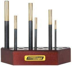 Made in USA - 6 Piece Blind Hole Lap Set - 3/16 to 1/2" Hole Diam - Apex Tool & Supply