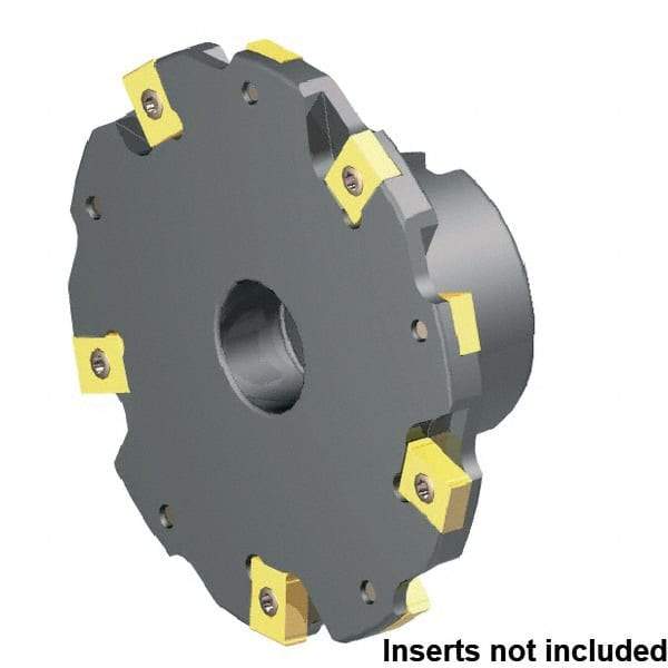Kennametal - Shell Mount Connection, 16mm Depth of Cut, 80mm Cutter Diam, Indexable Slotting Cutter - Apex Tool & Supply