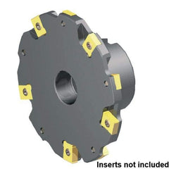 Kennametal - Shell Mount Connection, 16mm Depth of Cut, 80mm Cutter Diam, Indexable Slotting Cutter - Apex Tool & Supply