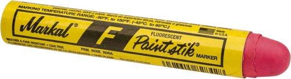Markal - Fluorescent Pink Paint Marker - Ball Tip - Apex Tool & Supply