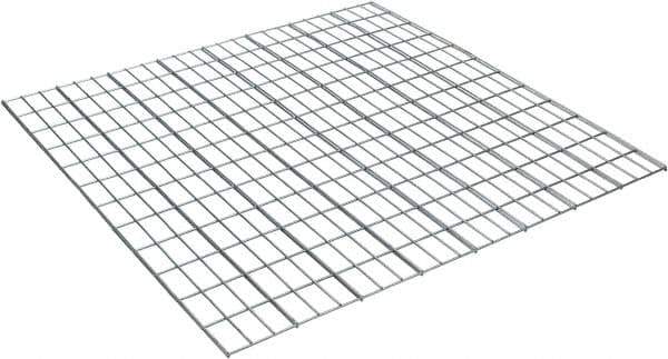 Nashville Wire - 48" Wide, Open Shelving Wire Mesh Shelving - 48" Deep, Use with Bulk Storage/Rivet Shelving - Apex Tool & Supply