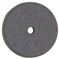 Cratex - 6" Diam x 1/2" Hole x 1" Thick, Surface Grinding Wheel - Silicon Carbide, Fine Grade, 3,600 Max RPM, Rubber Bond, No Recess - Apex Tool & Supply