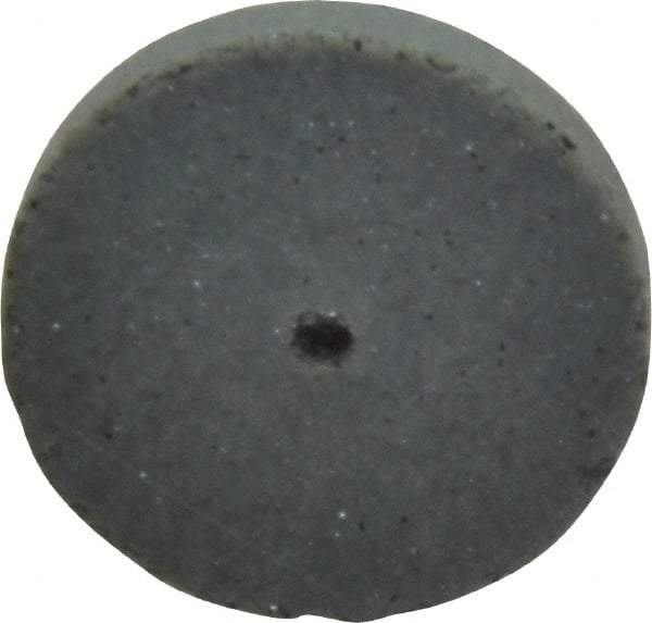 Cratex - 7/8" Diam x 1/16" Hole x 1/8" Thick, Surface Grinding Wheel - Silicon Carbide, Coarse Grade, 25,000 Max RPM, Rubber Bond, No Recess - Apex Tool & Supply