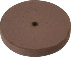 Cratex - 7/8" Diam x 1/16" Hole x 1/8" Thick, Surface Grinding Wheel - Silicon Carbide, Fine Grade, 25,000 Max RPM, Rubber Bond, No Recess - Apex Tool & Supply