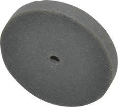 Cratex - 7/8" Diam x 1/16" Hole x 1/8" Thick, Surface Grinding Wheel - Silicon Carbide, Extra Fine Grade, 25,000 Max RPM, Rubber Bond, No Recess - Apex Tool & Supply