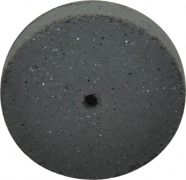 Cratex - 1" Diam x 1/16" Hole x 3/16" Thick, Surface Grinding Wheel - Silicon Carbide, Coarse Grade, 25,000 Max RPM, Rubber Bond, No Recess - Apex Tool & Supply