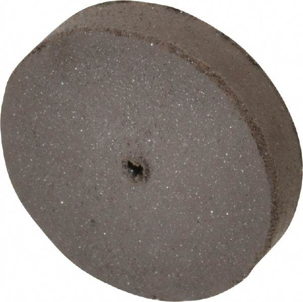 Cratex - 1" Diam x 1/16" Hole x 3/16" Thick, Surface Grinding Wheel - Silicon Carbide, Medium Grade, 25,000 Max RPM, Rubber Bond, No Recess - Apex Tool & Supply